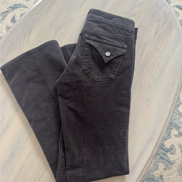 Kut from the Kloth Charcoal Cordoroy Pants - Picture 3 of 9